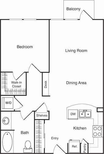 Floorplan - Parc on Powell
