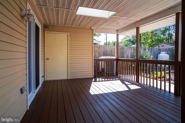 Rear Patio - 8234 Roanoke Ct