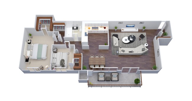 Floorplan - The District at Forestville