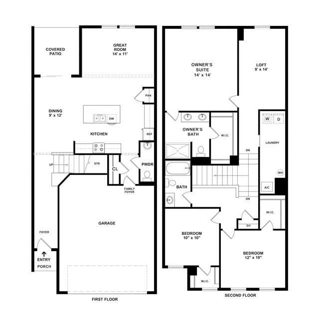 Floorplan - Wynne Farms Townhomes