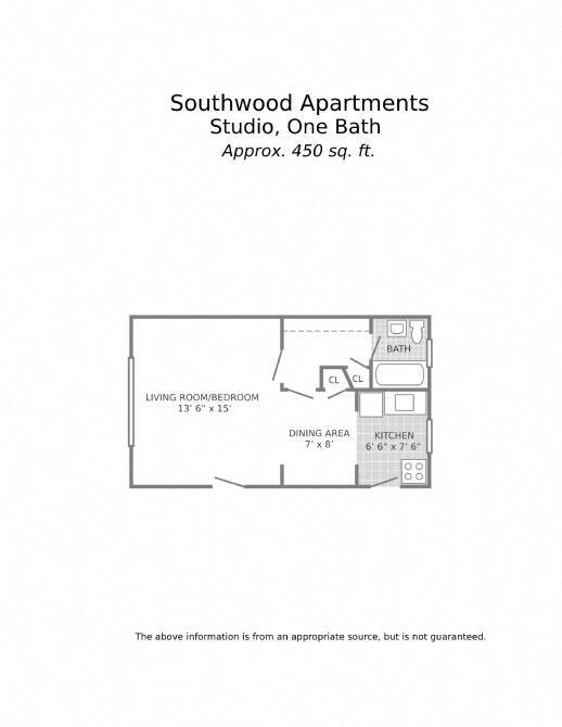 Floorplan - Southwood Apartments - County