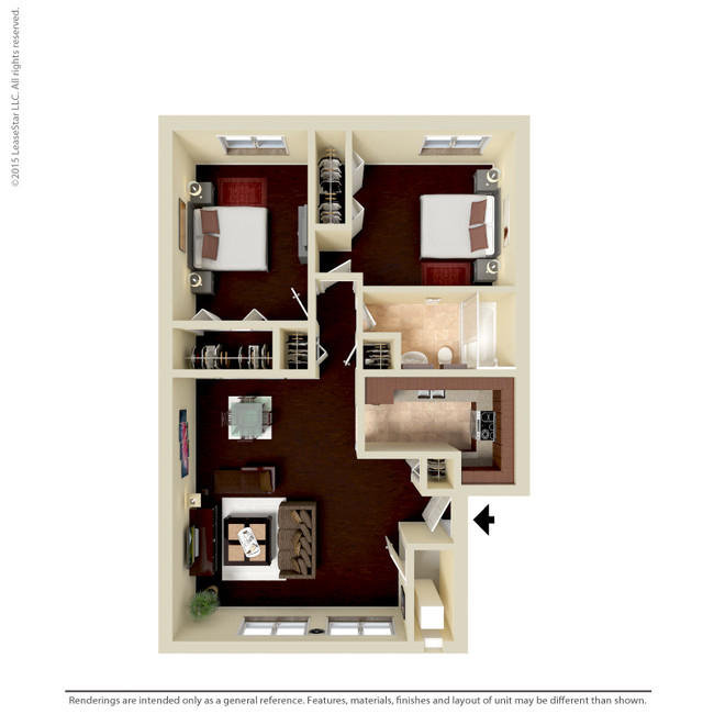 Floorplan - City Place on the Avenue