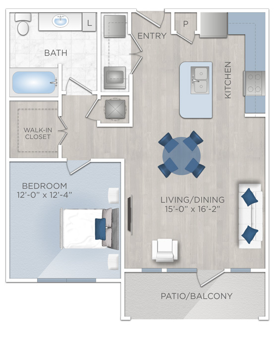 Floorplan - Telfair Lofts