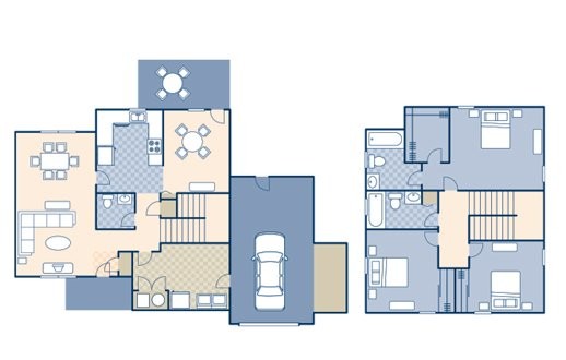 Floorplan - NCBC Gulfport Homes