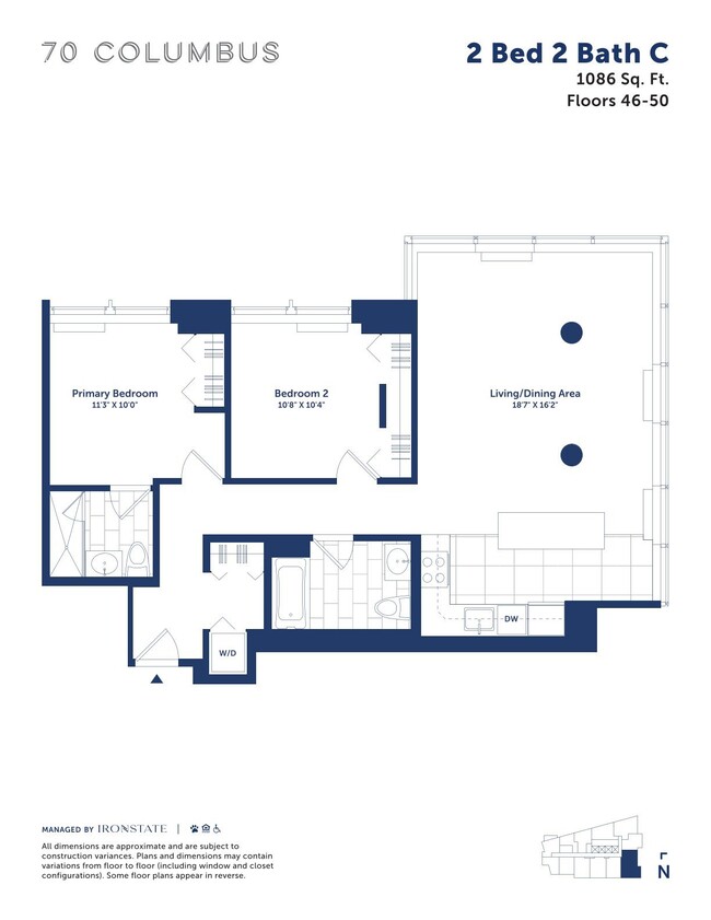 Floorplan - 70 Columbus