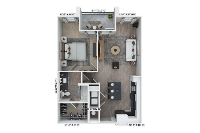 Floorplan - District 757 Apartments