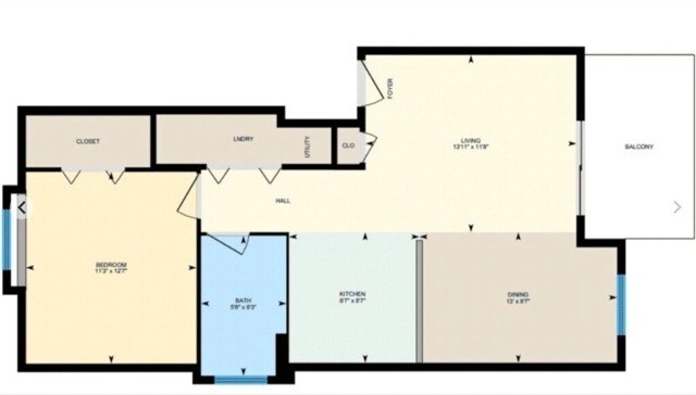 1BR/1BA - A2 - Breckenridge Apartments - Historical Access