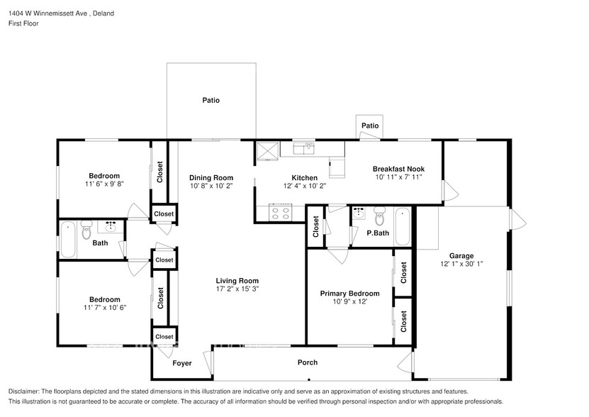 Building Photo - 1404 W Winnemissett Ave