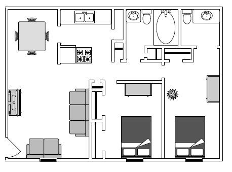 2 Bedroom - Aspire Richmond Hill