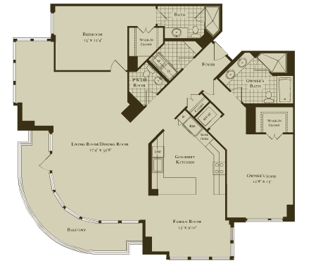 2BR/2.5BA - One Park Crest