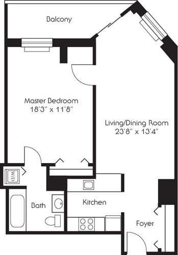 Floorplan - Portside Towers