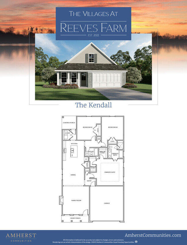 Floorplan - Villages at Reeves Farm