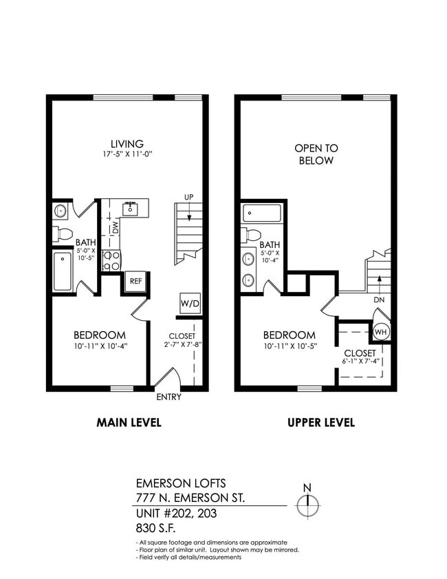 Floorplan - Emerson Lofts