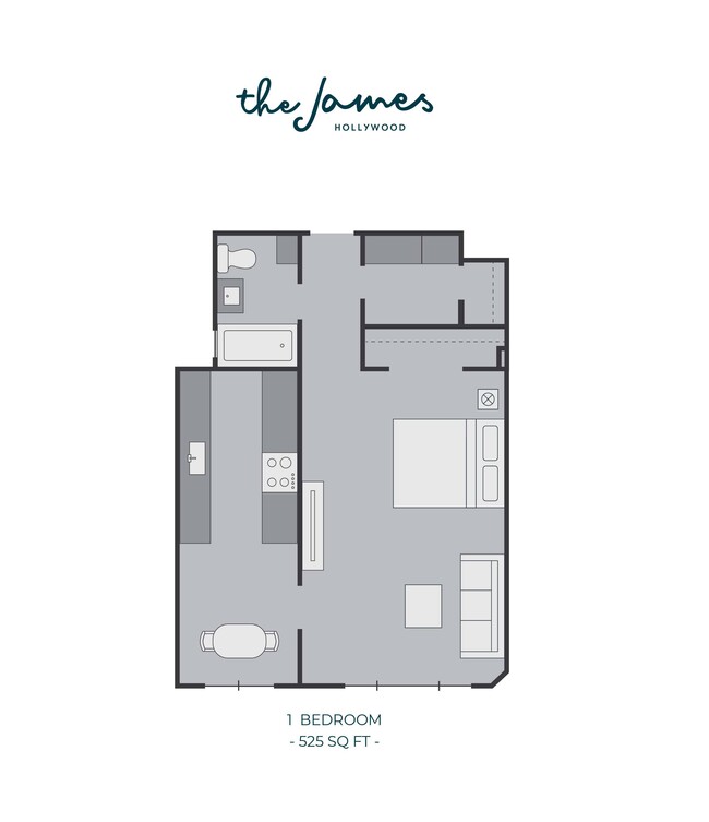 Floorplan - The James Hollywood