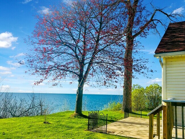 The house overlooks Lake Ontario - 3061 Maple Ave