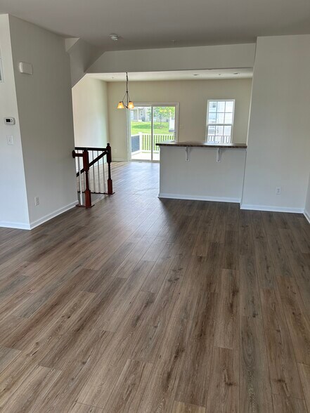 Living space-upgraded floor - 1280 Rannoch Ln