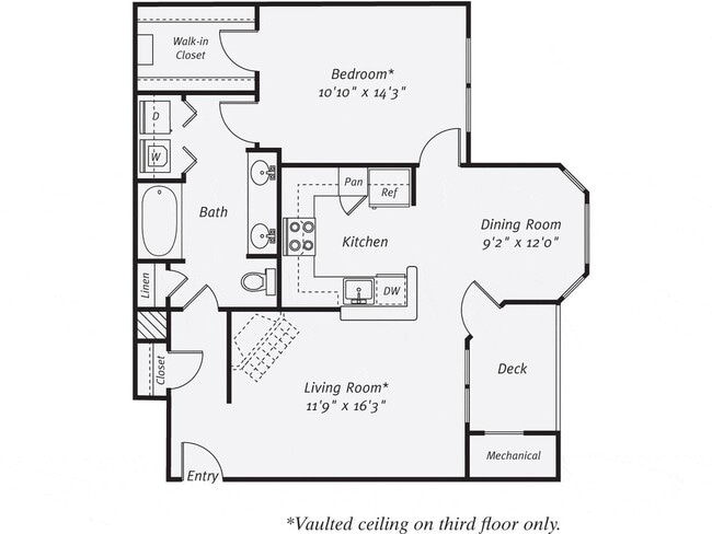 Floorplan - The Mercer at Lawrence Station