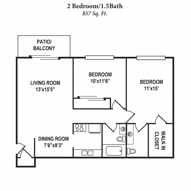 Floorplan - Summit East - A Senior Community