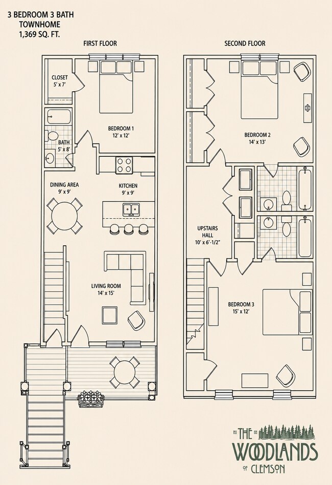 Building Photo - 3 Bedroom Townhome Woodlands of Clemson