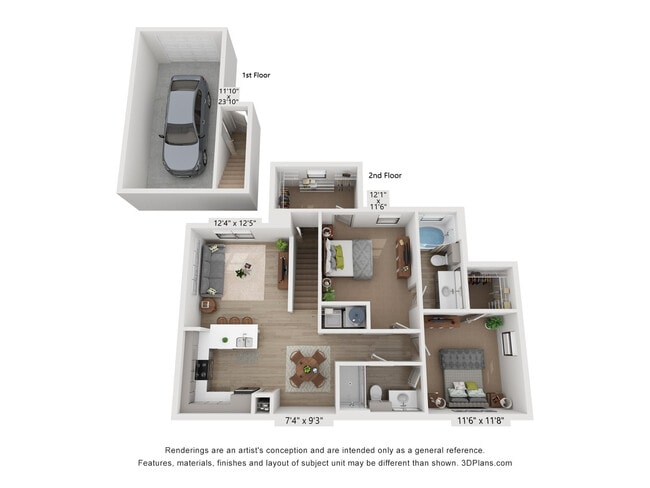 Floorplan - Emerson Wells Branch