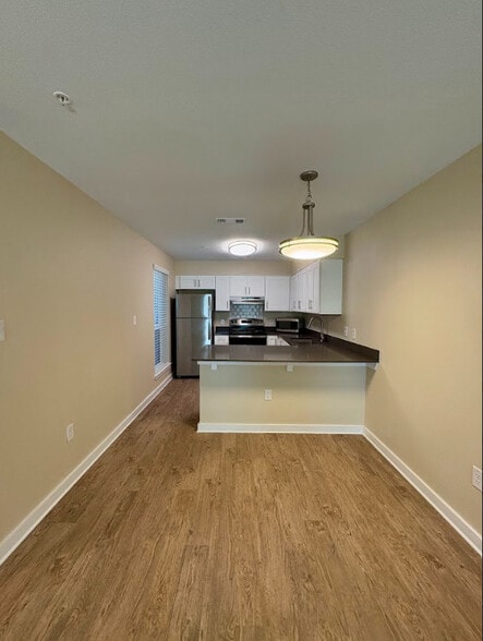 Quartz Countertops and high end finishes throughout - Three60 North Apartments