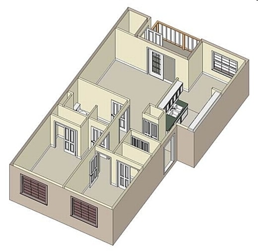 2BR/1BA - Aaron Ridge Apartments