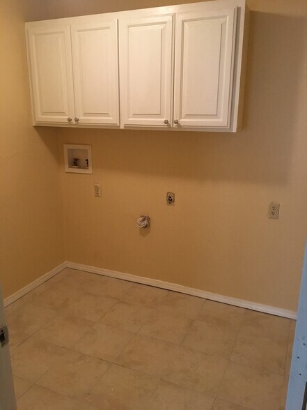 Laundry Room with Upper Cabinet Storage - 1510 NE 43rd St