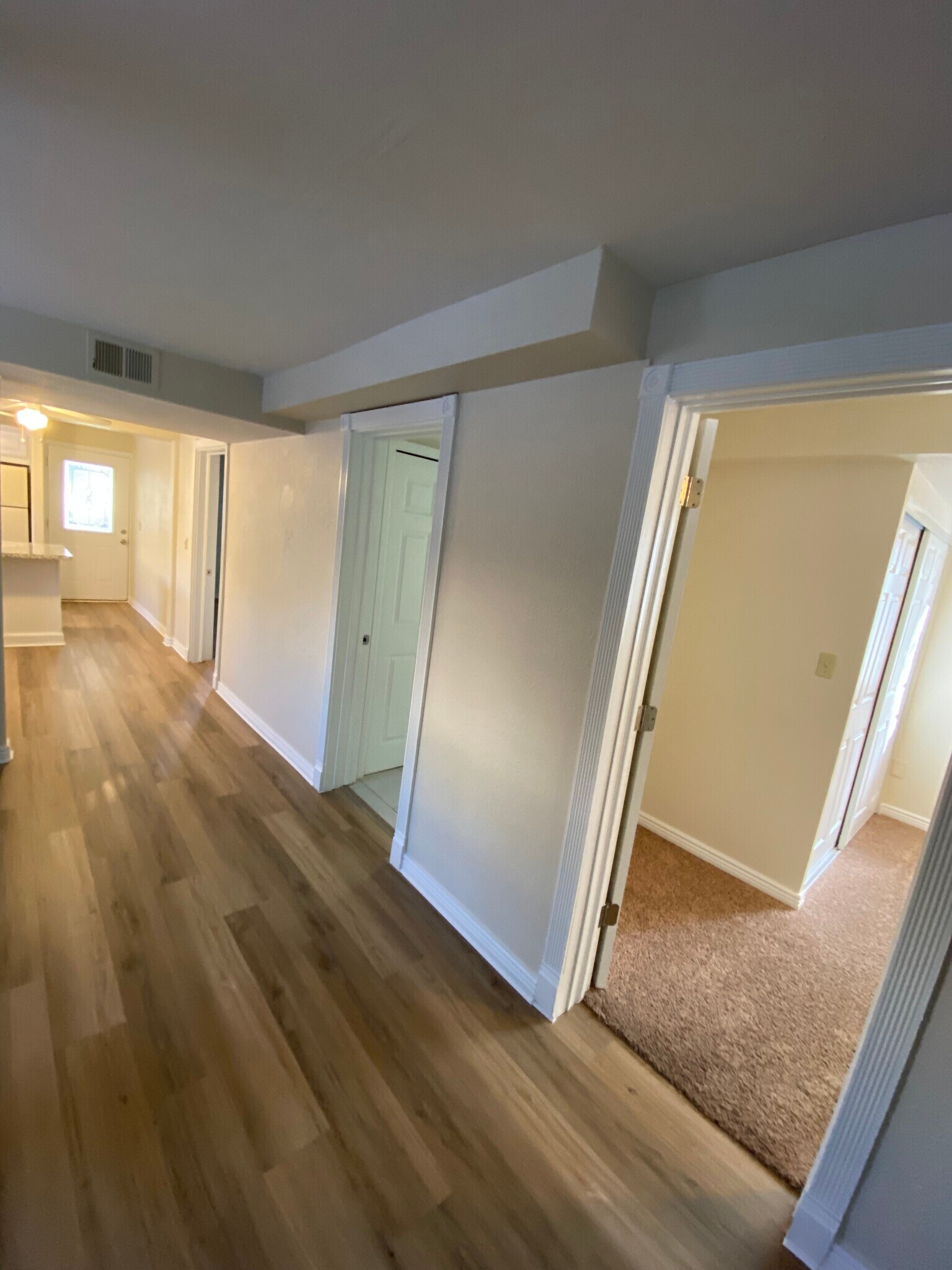 Main room/doors to bathroom & bedrooms - 111 Washington Ave