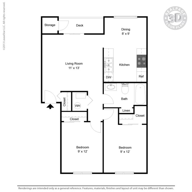 Floorplan - Wildflower Apartments