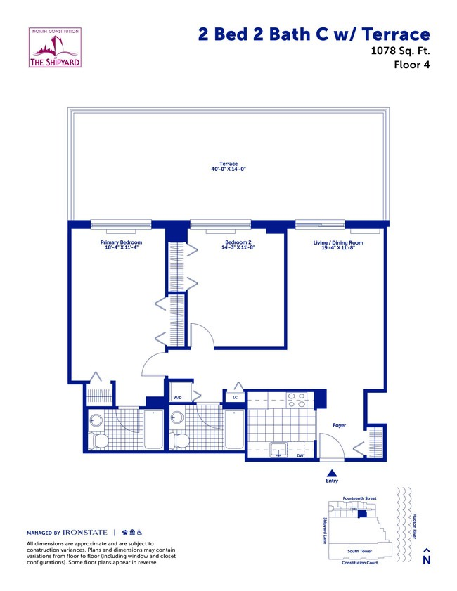 Floorplan - The North Constitution