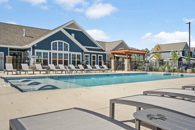 The 85 Heated Outdoor Resort Style Pool - The 85 at Maple Grove