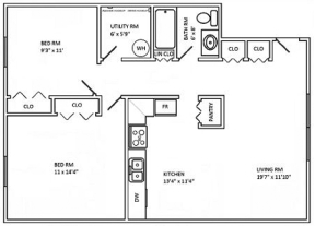 Floorplan - Wicklow Apartments