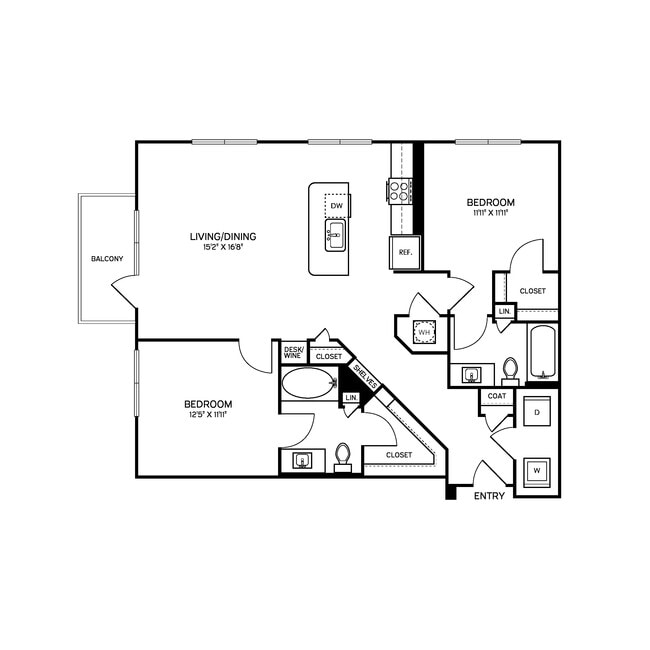 Floorplan - Allure at Southpark