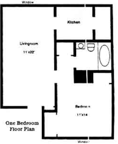 1BR/1BA - Buffalo Creek Commons