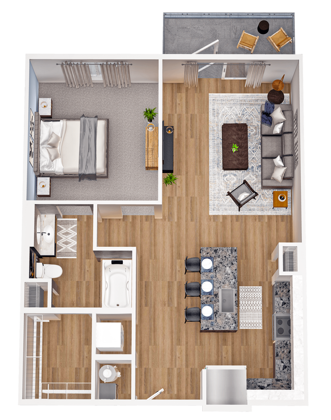 Floorplan - Mariposa Lofts