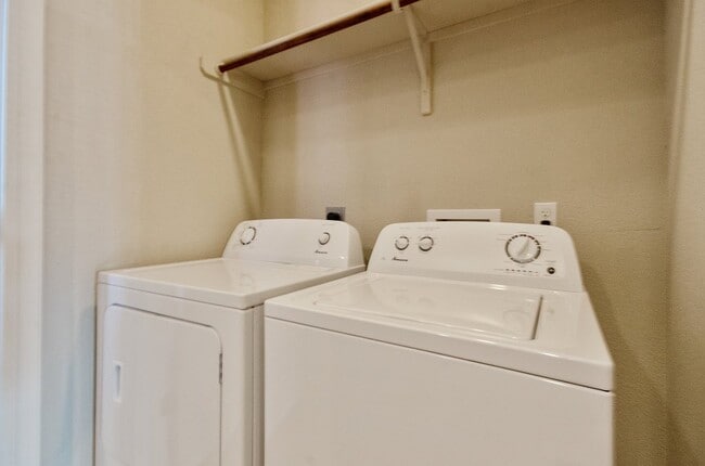 washer and dryer - Tinsley Place