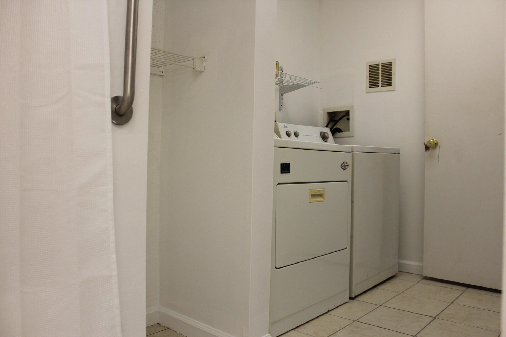 Laundry area attached to bathroom - 28 Brown Hollow Ln