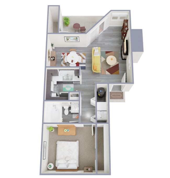 1 bedroom floorplan.png - Preserve at Manatee Bay