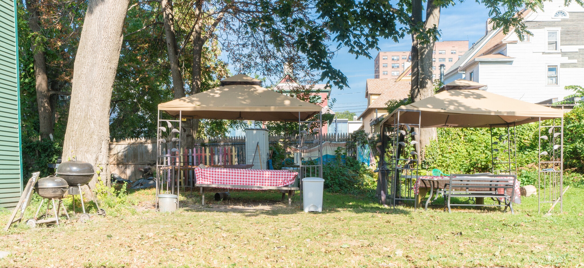 Rear Yard - 129 Green St