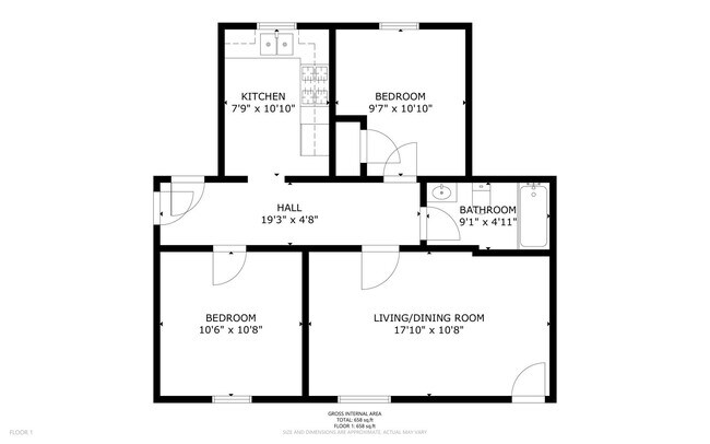 Building Photo - 2 bed, 1 bath Upstairs Apartment