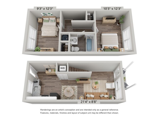 Riverside Townhomes - Park Northside Apartments