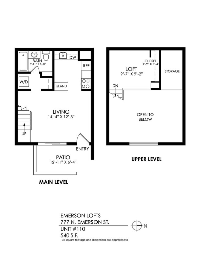 Floorplan - Emerson Lofts