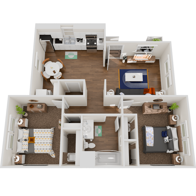 Floorplan - The Julep & Julep Flats