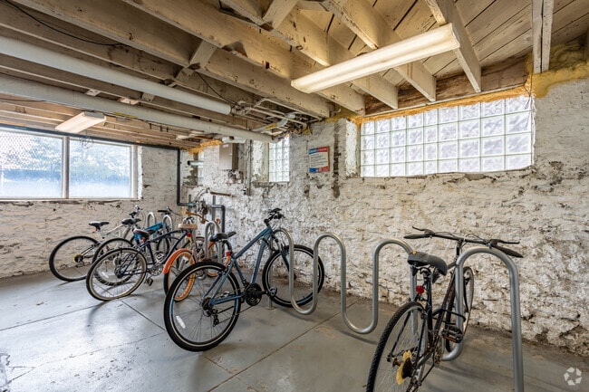 Onsite Resident Bike Storage - The Triad Apartments