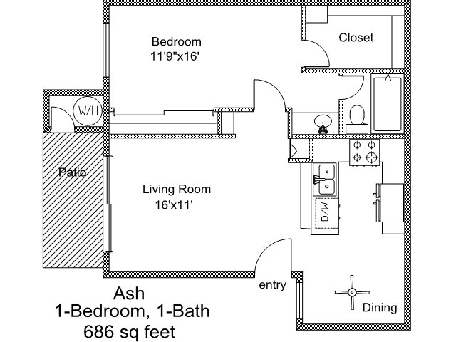 Floorplan - Cypress Terrace