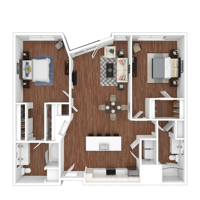 Floorplan - 7166 at Belmar