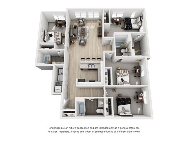 Floorplan - The Flats