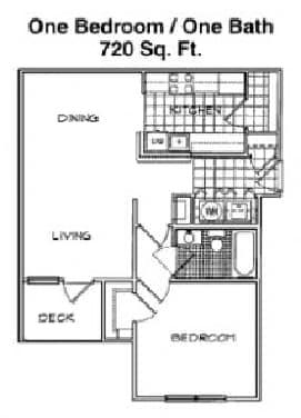 1BR/1BA - Marbella Place