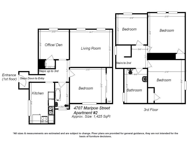 Floor plan - 4703 Maripoe St