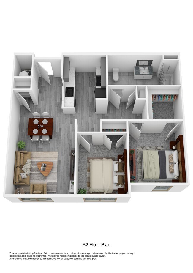 Floorplan - The Village at Slippery Hill Senior Apartments- 62+